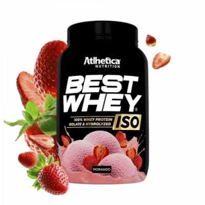 BEST WHEY ISO 900G MORANGO