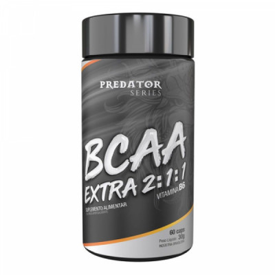 BCAA PREDATOR  2:1:1 NUTRATA 60 CÁPSULAS