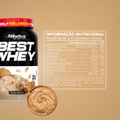 BEST WHEY PEANUT 1KG