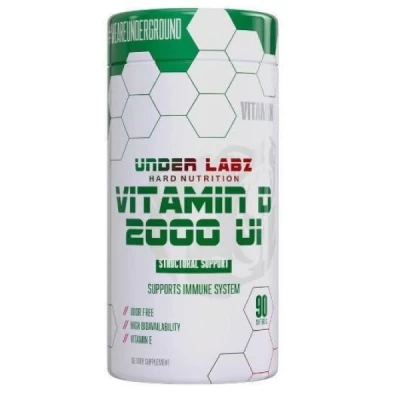 VITAMINA D UNDER LABZ 2000 60 CAPSULAS 