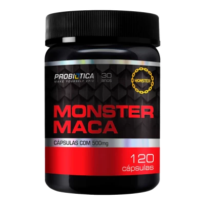 MONSTER MACA PROBIOTICA 120 CAPSULAS