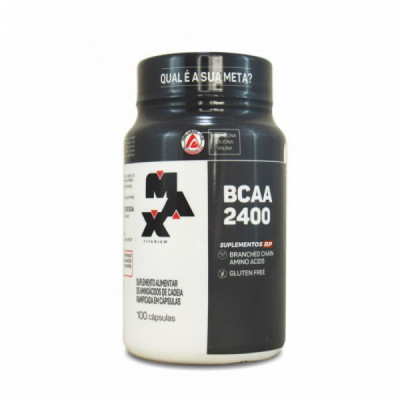 BCAA 2400 MAX TITANIUM 100 CÁPSULAS