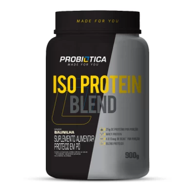 ISO PROTEIN BLEND 900G BAUNILHA PROBIOTICA