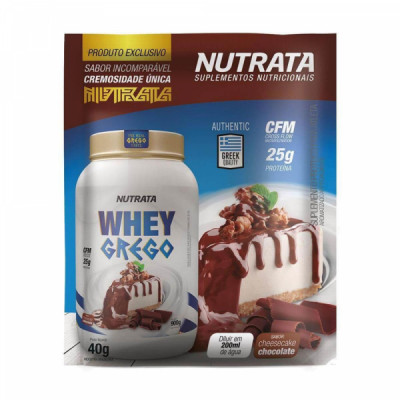 WHEY GREGO SACHÊ CHEESECAKE CHOCOLATE