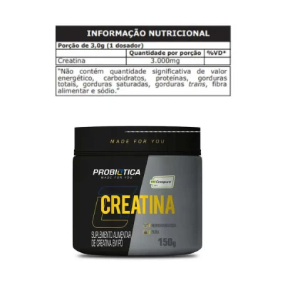 CREATINA CREAPURE PROBIOTICA 150G